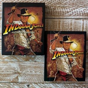 🔍Indiana Jones: The Complete Adventures – Blu-ray Box Set🏺4 Movies 🗺️ ~like new
